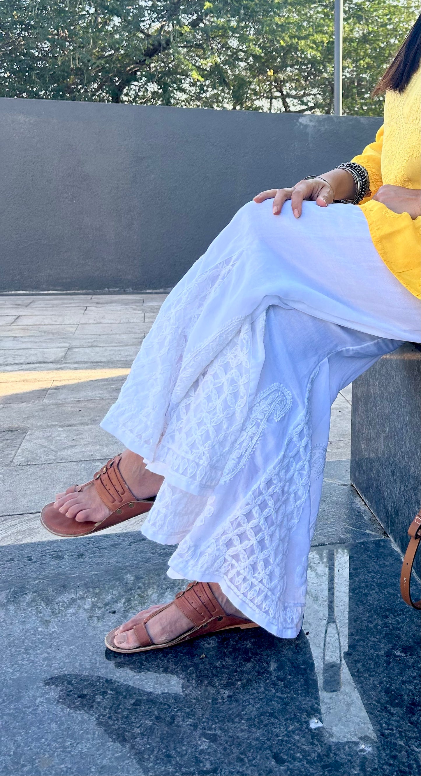 Muslin - Short Yellow Kurti